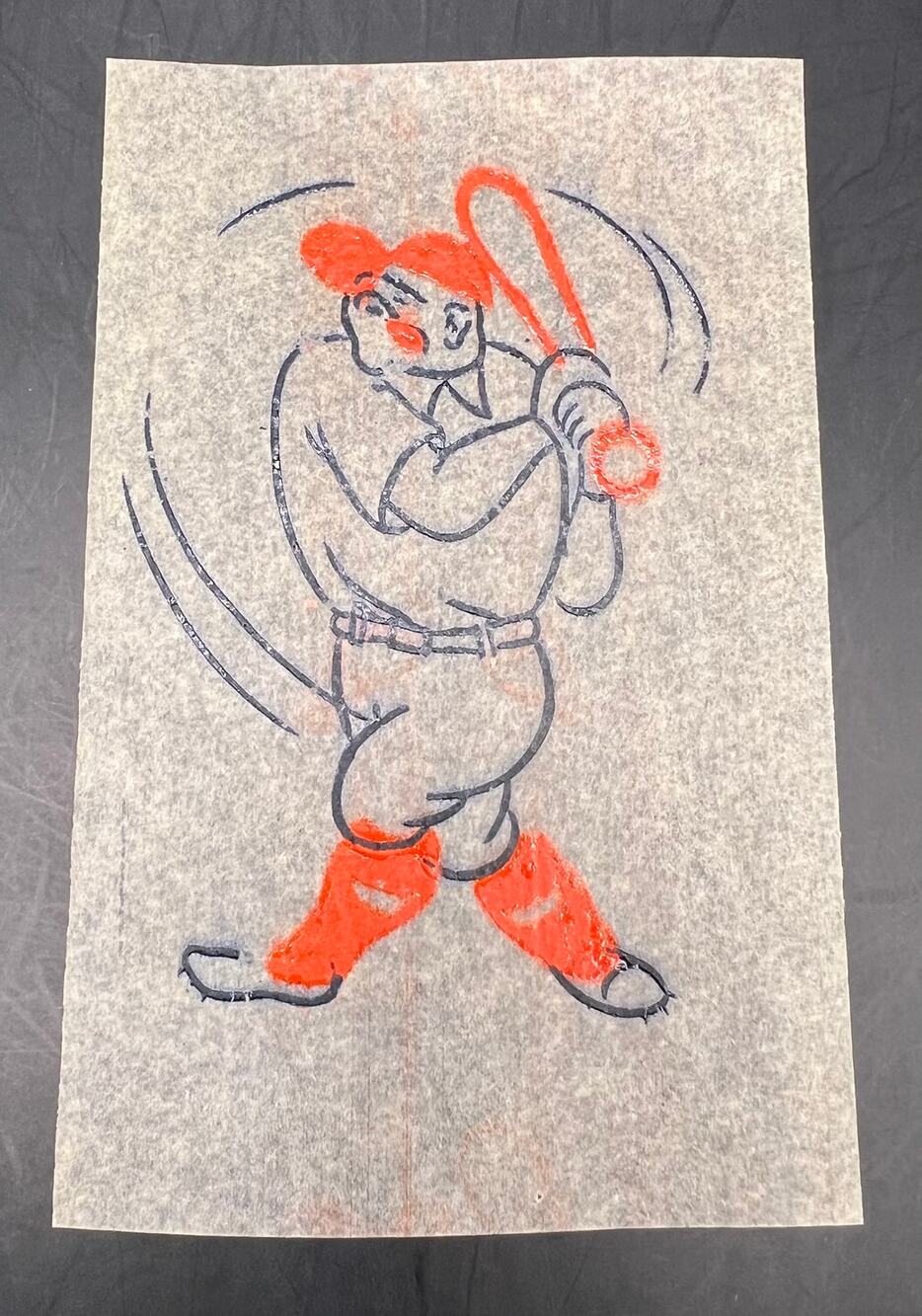 SUPER RARE 1934 Babe Ruth Transfer Comic Bubble Gum, New York Yankees, Bambino